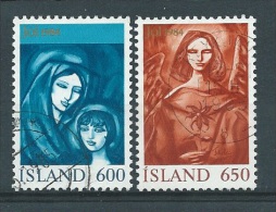 IJSLAND        Y/T     579 / 580     (O ) - Used Stamps