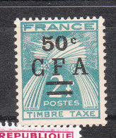 REUNION YT TAXE 37 Neuf - Timbres-taxe