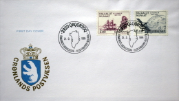 Greenland 1985  Millenary Of Settlement  MiNr.159  FDC ( Lot Ks) - FDC