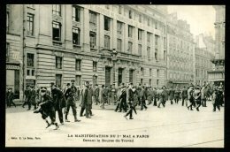 75 - La Manifestation Du1er Mai 1906 à Paris - Devant La Bourse Du Travail - Otros & Sin Clasificación