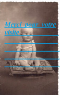 Cpp Portrait Souvenir De Jean Claude BAUVIER BOUVIER ? Bébé à 6 Mois Né Le Le 28 Juin 1943 ( Sourir ) - Genealogia