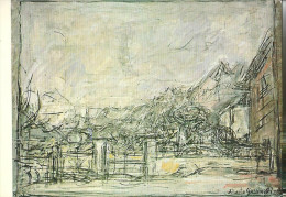 Alberto Giacometti - Landschaft Bei Stampa (1952)            Ca. 1980 - Stampa