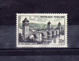 France (1957)  - "Pont Valentré A Cahors"  Neuf* - Altri & Non Classificati