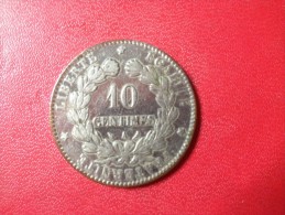 10 CENTIMES CERES "1897" (EN CUPRO-NICKEL) - Errores Y Curiosidades