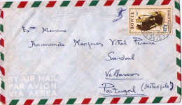 Timor 1963 Airmail Cover To Portugal - Timor