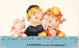 A  CASTEAU - On Ne S´en Fait Pas - Carte Humoristique Colorée - Soignies