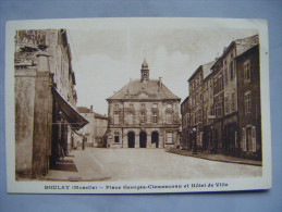 Boulay Place Georges Clemenceau Et Hôtel De Ville - Boulay Moselle