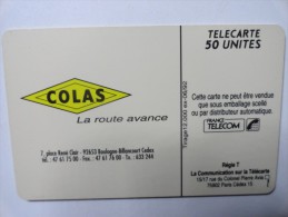 COLAS  MANQUE LA PUCE SUR TIRAGE 12000 - Variedades