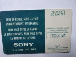 SONY MANQUE LA PUCE SUR TIRAGE 12000 - Fehldrucke