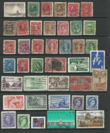 Canada  Selection Of 41 Used Stamps ( B756 ) - Sammlungen