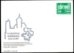 MICHAELISKIRCHE Bautzen DDR PP16 D2/002 Privat-Postkarte 1980  NGK 3,00 € - Churches & Cathedrals