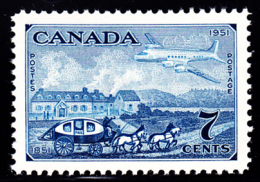 Canada (Scott No. 313 - Diligence Et Avion / Stagecoach And Plane) [**] - Nuovi