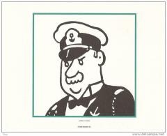 Tiré à Part HERGE Et Tintin Kuifje : Commandant Du "Washington" Dans L'oreille Cassée - Hergé