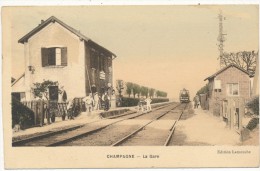 CHAMPAGNE - La Gare - Champagne Sur Oise