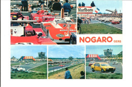 32 NOGARO  : Le Circuit Automobile  / CPM  - Combier - VIERGE N° 3 CP 80 1553 Multivues (5)/ Nickel +++ - Nogaro