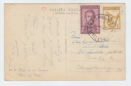 Argentina/Czechoslovakia POSTCARD - Brieven En Documenten