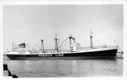 ¤¤  -  Carte-Photo Du Paquebot " CHICAGO " De La French Line   -  Bateau   -  ¤¤ - Pétroliers