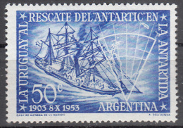 Argentina     Scott No  620   Unused Hinged     Year   1953 - Ungebraucht