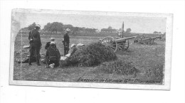 Cp , Mini Carte Postale , Exercices De Tir Aux Gdes Manoeuvres , Vierge - Maniobras