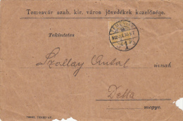 ROYAL CROWN STAMP ON COVER, TOURISM OFFICE HEADER, 1902, HUNGARY - Covers & Documents