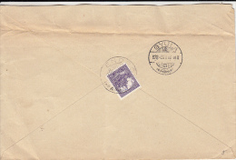 PARLIAMENT PALACE STAMPS ON COVER, CATHOLIC SCHOOL HEADER, 1928, HUNGARY - Covers & Documents