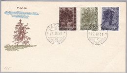 FL VADUZ 1858-08-12 FDC Brief Ohne Adresse - Lettres & Documents