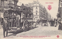 TOUT PARIS - Rue De Turbigo Et Boulevard De Sébastopol ( Superbe Gros Plan ) - Paris (03)