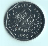 ** 2 FRANCS SEMEUSE 1990 FDC  ** - 2 Francs