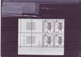TAXE N° 104 - 0,20F INSECTE - 26.11.1981 - (2 Traits) - Portomarken