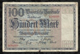 ALLEMAGNE .   BILLET DE 100  MARK .1922  . - 100 Mark