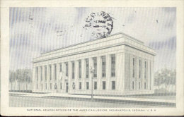 Carte Postale Ancienne (Post Card) - National Headquarters Of The American Legion, Idianapolis, Indiana, U. S. A. - Indianapolis