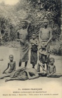 201 - 1909 French Congo Mission Catholique De Brazzaville TRAVELLED - Kinshasa - Leopoldville