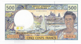 Polynésie Française / Tahiti - 500 FCFP - Alphabet D.014 / 2010 / Besse - Neuf  / Jamais Circulé - Territori Francesi Del Pacifico (1992-...)