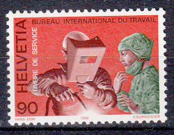 ZWITSERLAND - Michel - 1988 - Nr 109 (BIT/ILO) - MNH** - Service