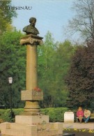 6129- CHISINAU- PUSHKIN MONUMENT, POSTCARD - Moldavië