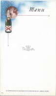 Champagne De Castellane/Menu Publicitaire Vierge / Vicomte F De Castellane/ Epernay/Marne/Vers 1950?    MENU134 - Non Classés