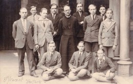 Collège Saint Vincent à SOIGNIES - Photo-carte Signée Au Dos Par Les élèves - A. Libert 22, Rue De Braine à Soignies - Soignies