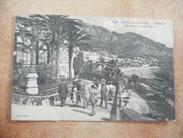 MONTE CARLO - Jardins Et Montée De La Gare - (Rare Sous Cet Angle !) - Giardino Esotico