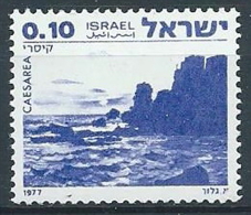 1977 ISRAELE PAESAGGI DI ISRAELE 0.10 MNH ** - ED4 - Unused Stamps (without Tabs)