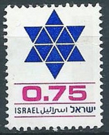 1977 ISRAELE USATO STAND BY 75 A - ED4 - Usados (sin Tab)