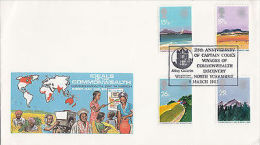 (36882) GB Philart FDC Commonwealth Day Captain Cook Discovery Whitby 9 Mar 1983 - Ohne Zuordnung