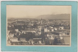 KLAGENFURT  VOM  KREUZBERGEL  ( 1921  )  -  CARTE  PHOTO  - - Klagenfurt