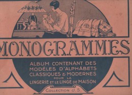 ALBUM  MONOGRAMMES  - Collection J.S Modèles D'alphabets Classiques & Modernes - Autres Plans