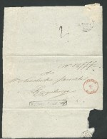 1889.ENTIRE LETTER   FROM PIOTRKOW TO SLUSZYNA / LOWICZ - ...-1860 Préphilatélie