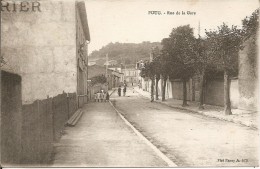 54 - FOUG - Belle Animation Rue De La Gare . - Foug