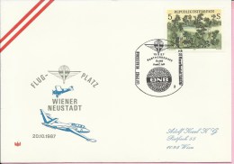 Airmail - Wiener Neustadt, 20.10.1987., Austria - Autres & Non Classés