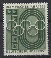 Germany  (BRD) 1956  Olympische Jahr  (*) MH  Mi.231 - Unused Stamps