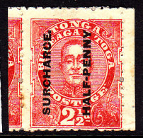 TONGA 1895 SG 29b Mint No Gum - Tonga (...-1970)