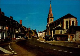 45-OUZOUER SUR LOIRE..ROUTE NATIONALE ..CPM ANIMEE - Ouzouer Sur Loire