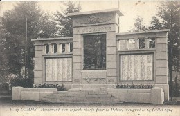 NORD PAS DE CALAIS - 59 - NORD - LOMME - Monument Aux Enfants Morts Pour La Patrie 1924 - Lomme